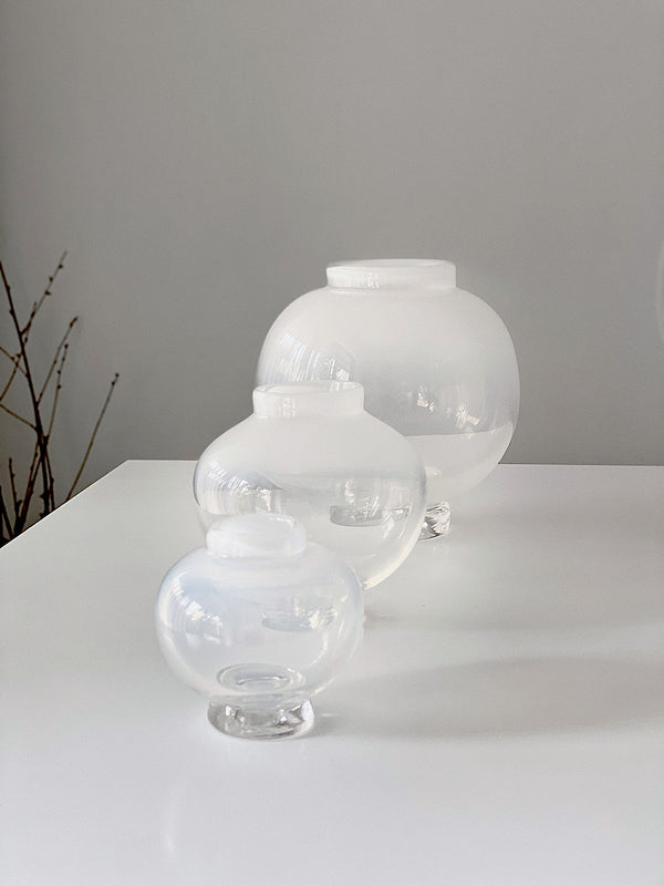 Milky Moon Jar by Jeongwon Lee