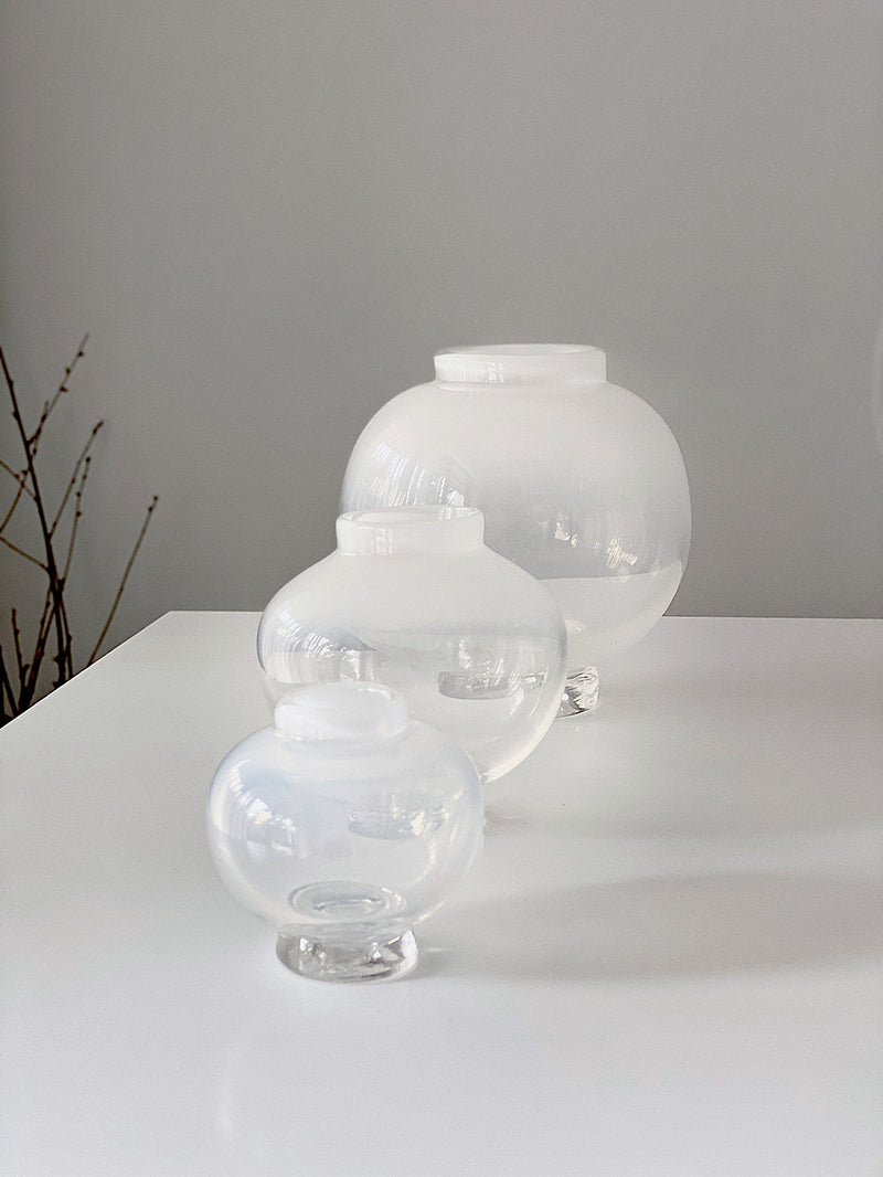 Milky Moon Jar by Jeongwon Lee