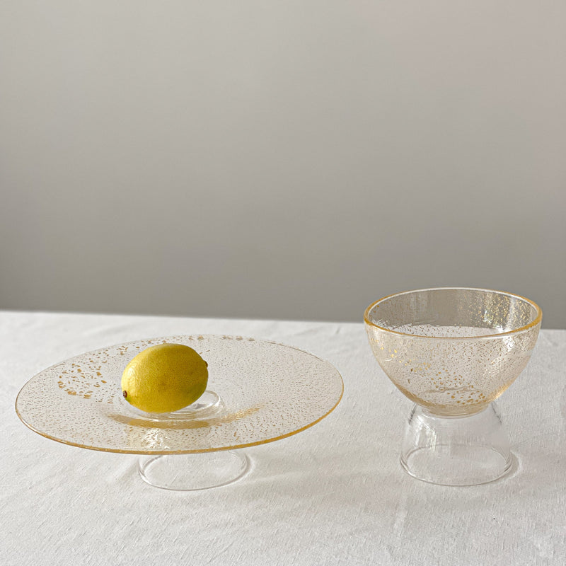 Gold Cake Stand by Jungwon Lee